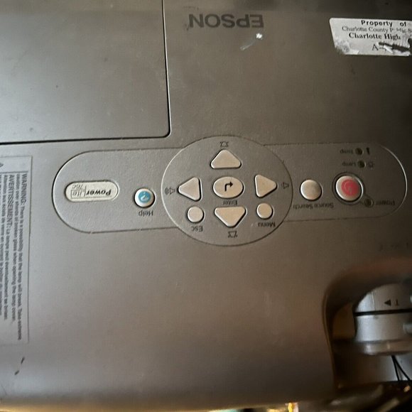 EPSON LCD Projector MODEL : EMP-X3 100/240V 50/60HZ 2.9-1.2A - Picture 2 of 13